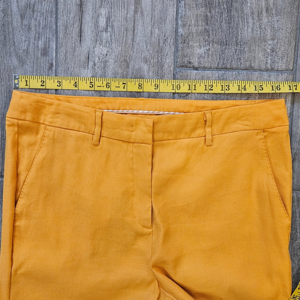 Marella Angri Flare Trousers Size 10 NEW Linen Blend Pants Professional Max Mara - Picture 5 of 13